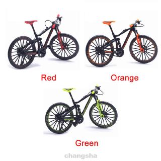 1:10 Scale Alloy Simulation Mountain Bike Diecast Home Office Decoration Collection Gifts Bicycle Model