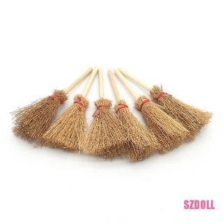 Chổi Phù Thủy Treo Trang Trí Nhà Búp Bê Mini