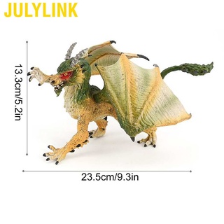 Julylink Lifelike Ancient Dragon Model Toy Kids Child Plastic Flying Figurines