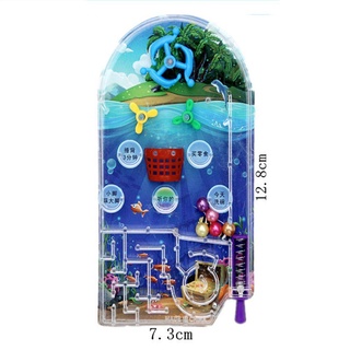 JARRED Novelty Humour Toys Gags Plastic Score Pinball Plate Spring Games Parenting Education Toys Creative Interactive Toy Parent-child Tabletop Pinball Game