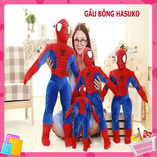 Gấu bông gối ôm siêu nhân người nhện đủ size MBTHAI01