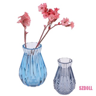 Bình Hoa Trong Suốt Mini Tỉ Lệ 1:12 Trang Trí Nhà Búp Bê