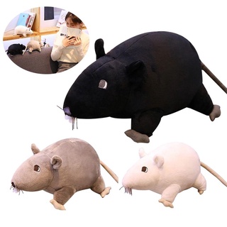 NICKOLAS Special Mouse Plushy Doll Xmas Gift Plush Toy Simulated Mouse Doll Puppet Toy Birthday Gift Stuffed Figure Stuffed Animals Plush Kids Birthday Home Soft Toys Rat Stuffed Toy/Multicolor