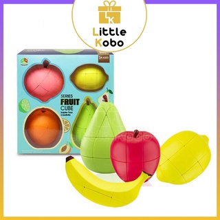 Bộ Sưu Tập Rubik Trái Cây FanXin Fruit Cube 3x3 Rubic Biến Thể Hoa Quả Các Loại Chanh Chuối Cam Đào Lê Táo