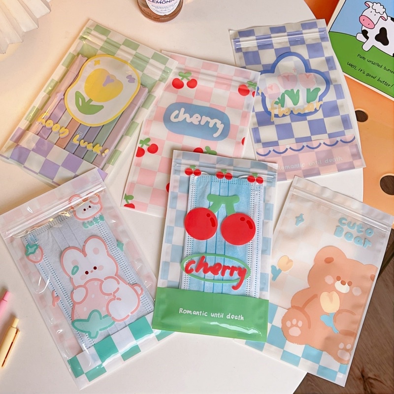 túi zip đựng đồ cute lắm nha