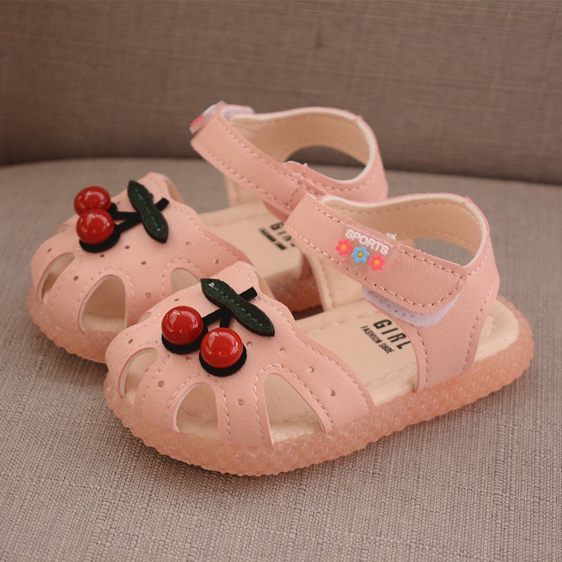 Rọ tập đi bé gái cherry xinh xắn size 16-20 cho bé 0-2 tuổi - Ảnh 4