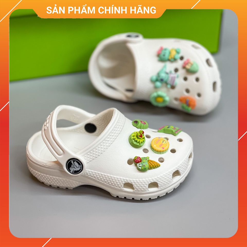 Dép Crocs Kid Band Classic Clog Chính Hãng - Sấu Vui Vẻ - CCK - Ảnh 3