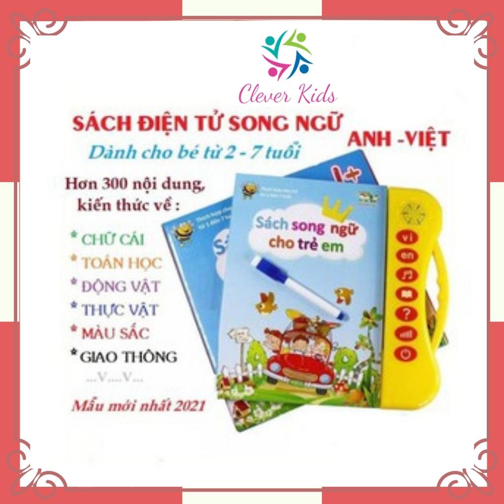 Sách nói điện tử song ngữ anh- việt giúp trẻ học tốt