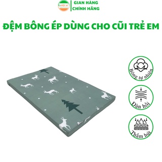 Đệm Cũi Cho Bé Sơ Sinh GOLDCAT Dày 5cm Giúp Bé Ngủ Ngon Và Phát Triển Xương Toàn Diện, Kích Thước Đa Dạng