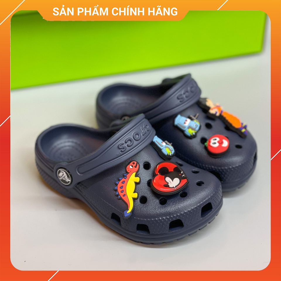 Dép Crocs Kid Band Classic Clog Chính Hãng - Sấu Vui Vẻ - CCK - Ảnh 4