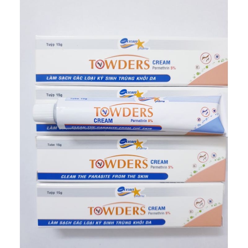 Kem bôi Towders cream Permethrin