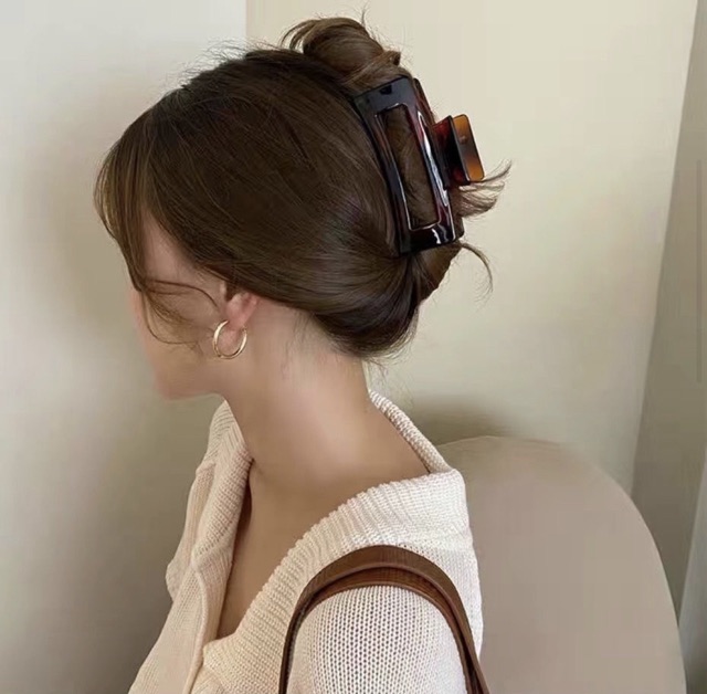 Kẹp tóc nữ dáng vuông phong cách Hàn Quốc lacohouse K01