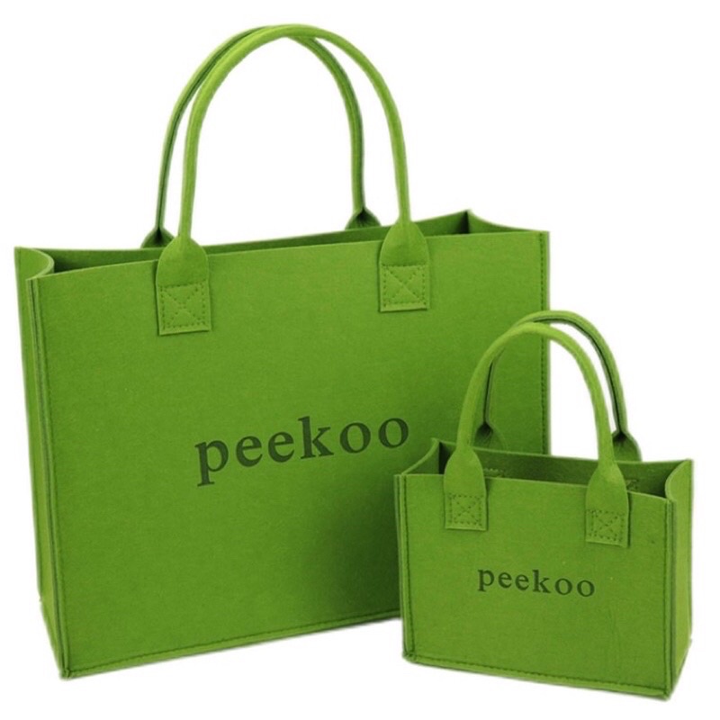 TÚI XÁCH PEEKOO XANH LÁ CỰC HOT