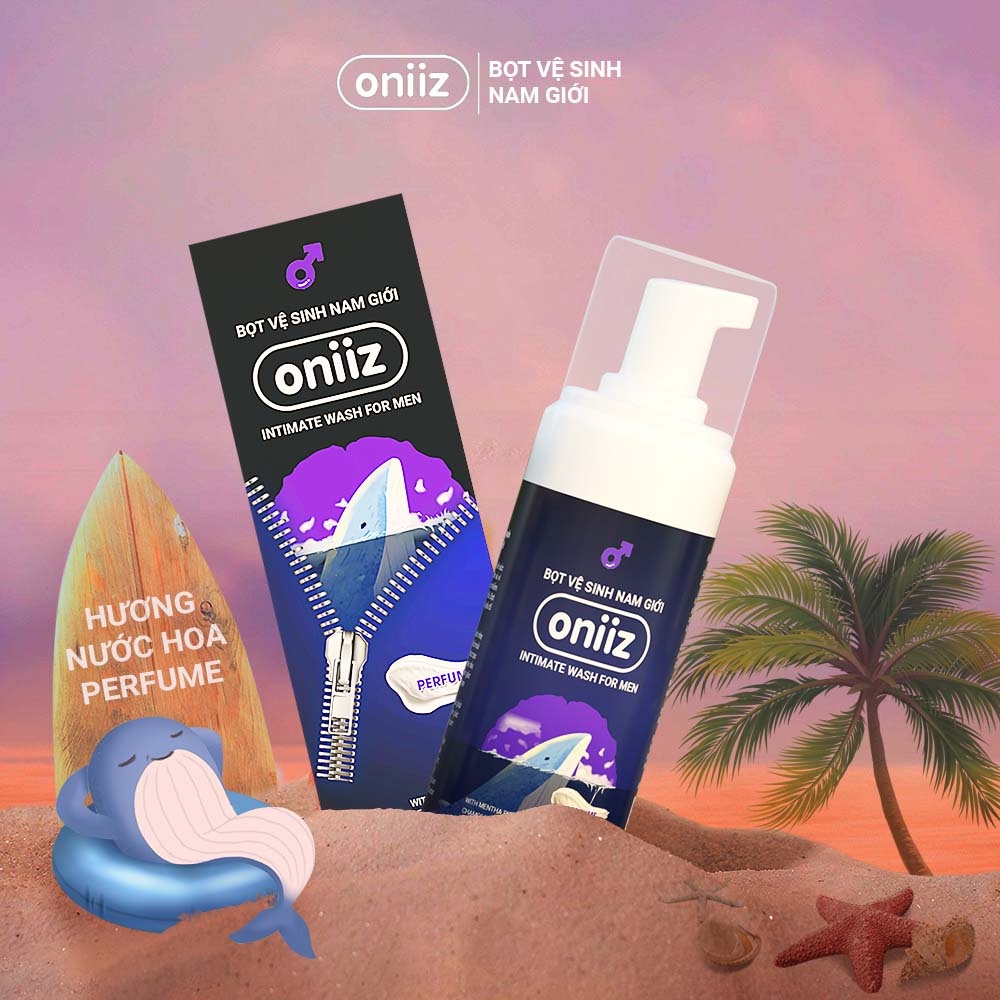 Bọt vệ sinh nam giới Oniiz Dung dịch nam tạo bọt Hương nước hoa 100ml