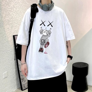 Áo thun nam nữ unisex tay lỡ, áo phông cotton from rộng AD69 Oversize - Ảnh 4