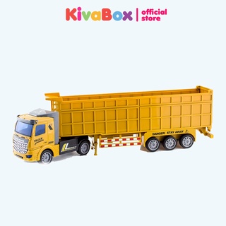 Xe container đồ chơi trẻ em KIVABOX, kích thước lớn, siêu bền bỉ và an toàn cho trẻ - Ảnh 5