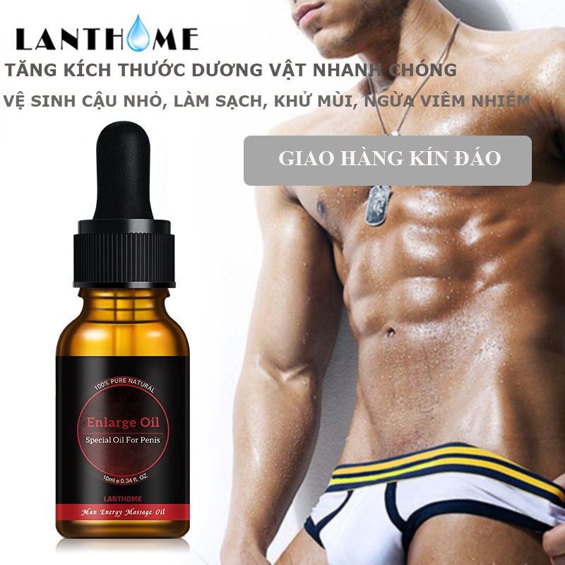 Dung Dịch Massage Dương Vật Cao Cấp Enlarge Oil, Tăng Kích Thước Và Vệ Sinh Khử Mùi Cậu Nhỏ  Che Tên Sản Phẩm