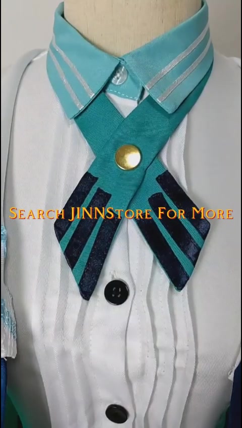 JINN COD ONEPLUS Bộ Trang Phục Cosplay Nhân Vật Anime Genshin Impact Va Chạm Sucrose JK Cho Nữ - Ảnh 2