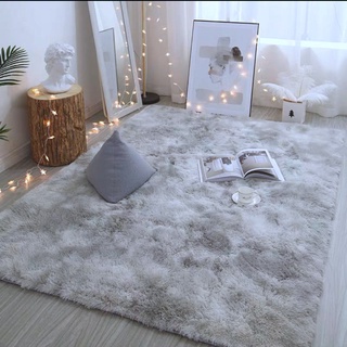 Thảm lông trải sàn chống trượt trang trí nội thất xinh xắn 40*60cm