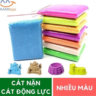 Đồ chơi cát động lực nặn vi sinh ❤ Chọn Cát bịch 0,5 hoặc 1kg❤ an toàn cho trẻ em xếp hình khối