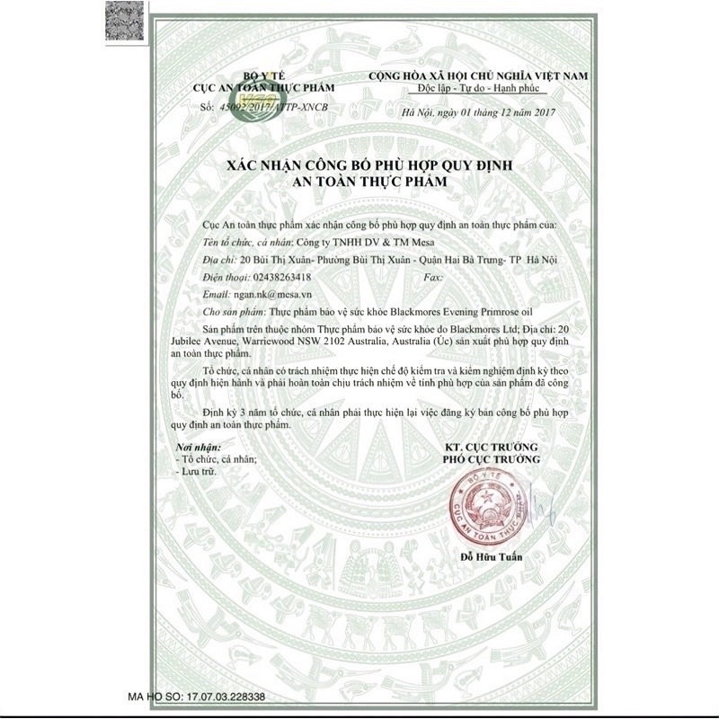 TINH DẦU HOA ANH THẢO BLACKMORE ÚC 190V - Ảnh 4
