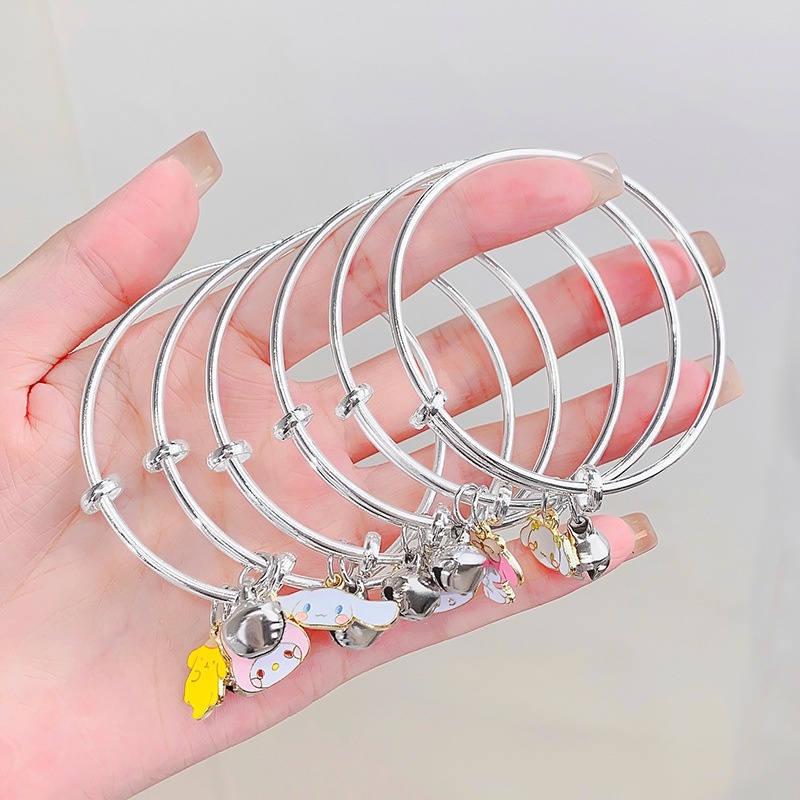 Vòng Tay Hoạt Hình Sanrio Melody Chuông Hoạt Hình Dễ Thương Cho Nữ Sinh