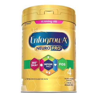 Sữa bột Enfagrow A+ Neuropro 4 với dưỡng chất DHA  MFGM – 830g