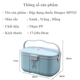 Hộp đựng thuốc honper đa năng cho cả gia đình