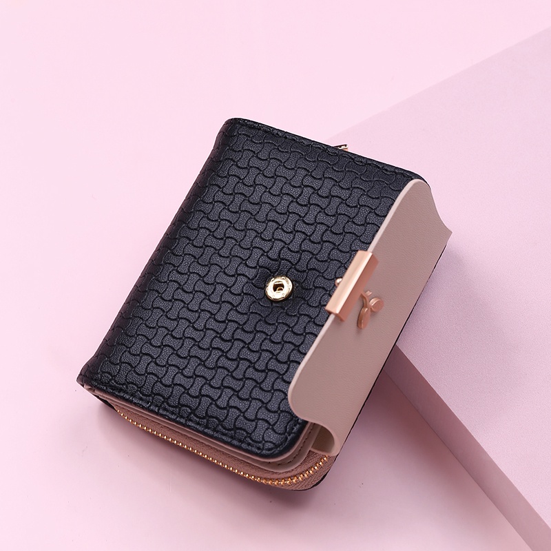 Ví Nữ Mini Ví TiềN Xu Ví đựNg NhiềU Thẻ NgăN đựNg Thẻ GấP Ví đựNg Thẻ Giá Rẻ CầM Tay NgắN ThờI Trang đẹP Da Nhỏ GọN GậP