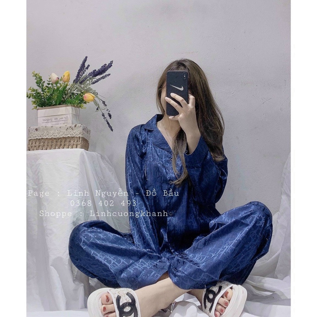 BỘ LỤA BẦU 2 in1 áo thiết kế cho bé ti sau sinh tiện lợi