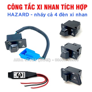 Công tắc xi nhan tích hợp Hazard - nháy cả 4 bóng xi nhan