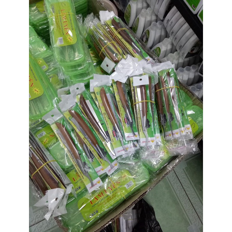 dao cạo inox cán gỗ cao cấp