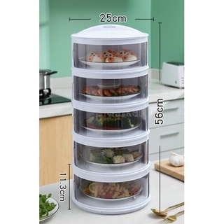 LỒNG BÀN 5 TẦNG GIỮ NHIỆT CHỐNG BỤI , CHỐNG CÔN TRÙNG ĐA NĂNG TIỆN DỤNG