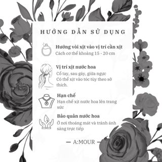 Nước Hoa Nữ Amour Good Girl Plus Nguyên Liệu Nhập Pháp Hương Thơm Nhẹ Nhàng Cuốn Hút, Dạng Xịt 10ml và 2ml - Ảnh 5