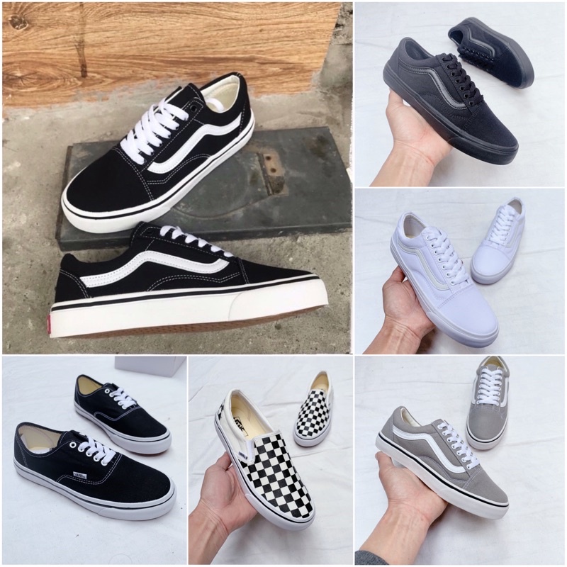 GIÀY OLD SKOOL FULL Box,Tất,hộp