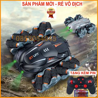 Ô tô điều khiển từ xa ??? Ô tô điều khiển 360 độ ??? Pin khỏe có sạc, Nhựa ABS siêu chắc chắn