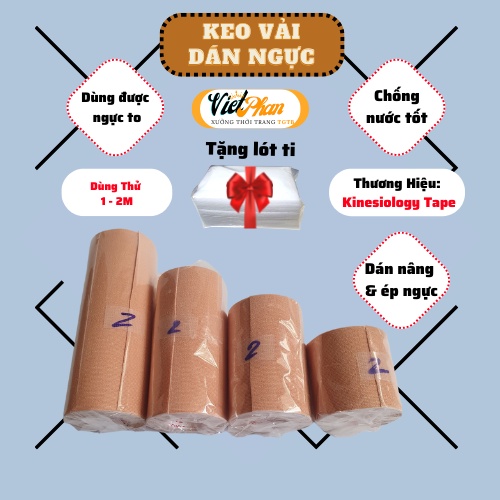 Keo Dán Ngực Tomboy Loại Dùng Thử 1M 2M Dành Cho Sb Transguy Tomboy - Ảnh 2