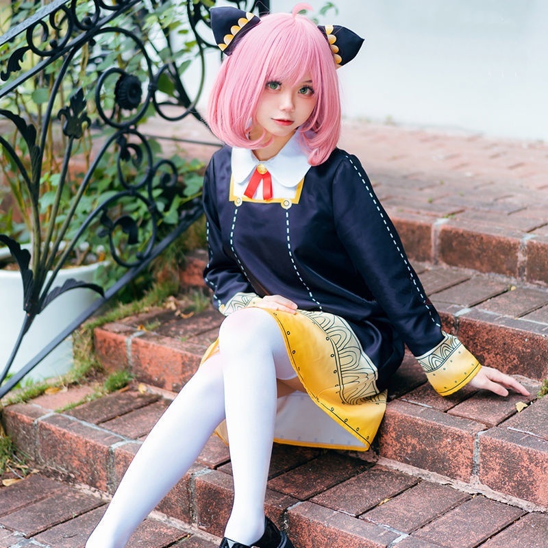 Bộ Đồ Hóa Trang Nhân Vật Trang phục COSPLAY Anya Forger trong Spy X Family - Ảnh 3
