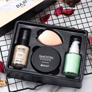 Bộ Sản Phẩm Kem Nền trang điểm MSMEESHU Gồm 4 Món Đa Năng Tiện Dụng