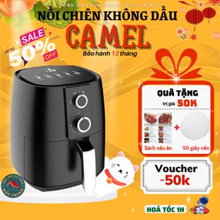 Nồi chiên không dầu CAMEL dung tích 8 Lít, 7 Lít, 6 Lít, 10 Lít, 12 Lít mới 2026