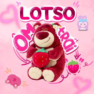 Gấu dâu Lotso ôm trái dâu và đặc biệt siêu thơm dâu - Ảnh 2