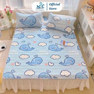 Chiếu điều hòa cao su non 5D M2T BEDDING vải Tencel mềm mượt mát cao su non Latex êm ái đủ kích thước m6/m8/2m2