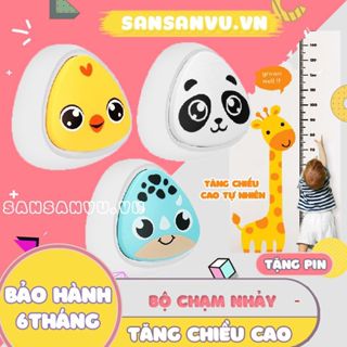 Bộ chuông chạm nhảy tăng chiều cao kèm giọng nói cổ vũ và cảm biến phát sáng SANSANVU