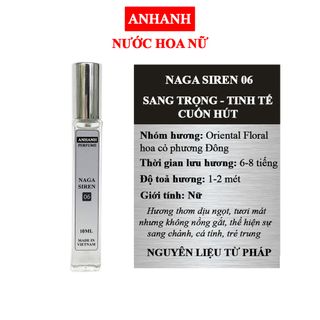 Nước hoa nữ AnhAnh thơm lâu 6-8 tiếng - Nhẹ nhàng, ngọt ngào, quyến rũ, đi học, đi làm, đi chơi