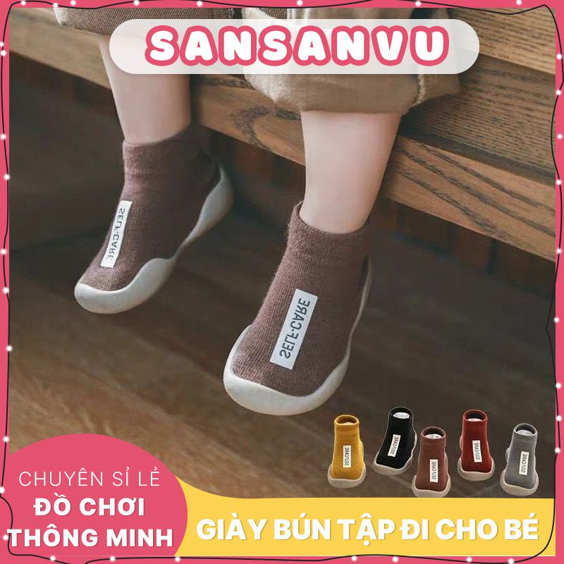 GIÀY BÚN CHO BÉ CỔ CAO SELF-CARE HÀNG QUẢNG CHÂU CAO CẤP LOẠI 1 GB1