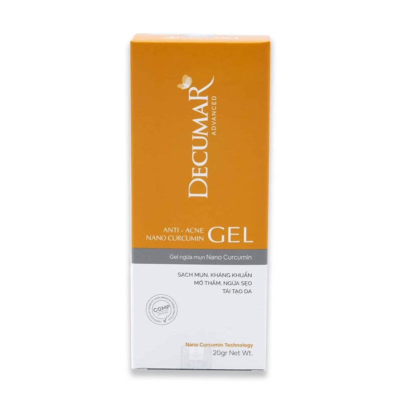 DECUMAR GEL - GEL BÔI MỤN, NGỪA THÂM SẸO