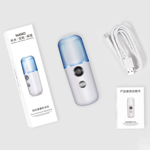 Máy phun sương tạo ẩm mini cho da