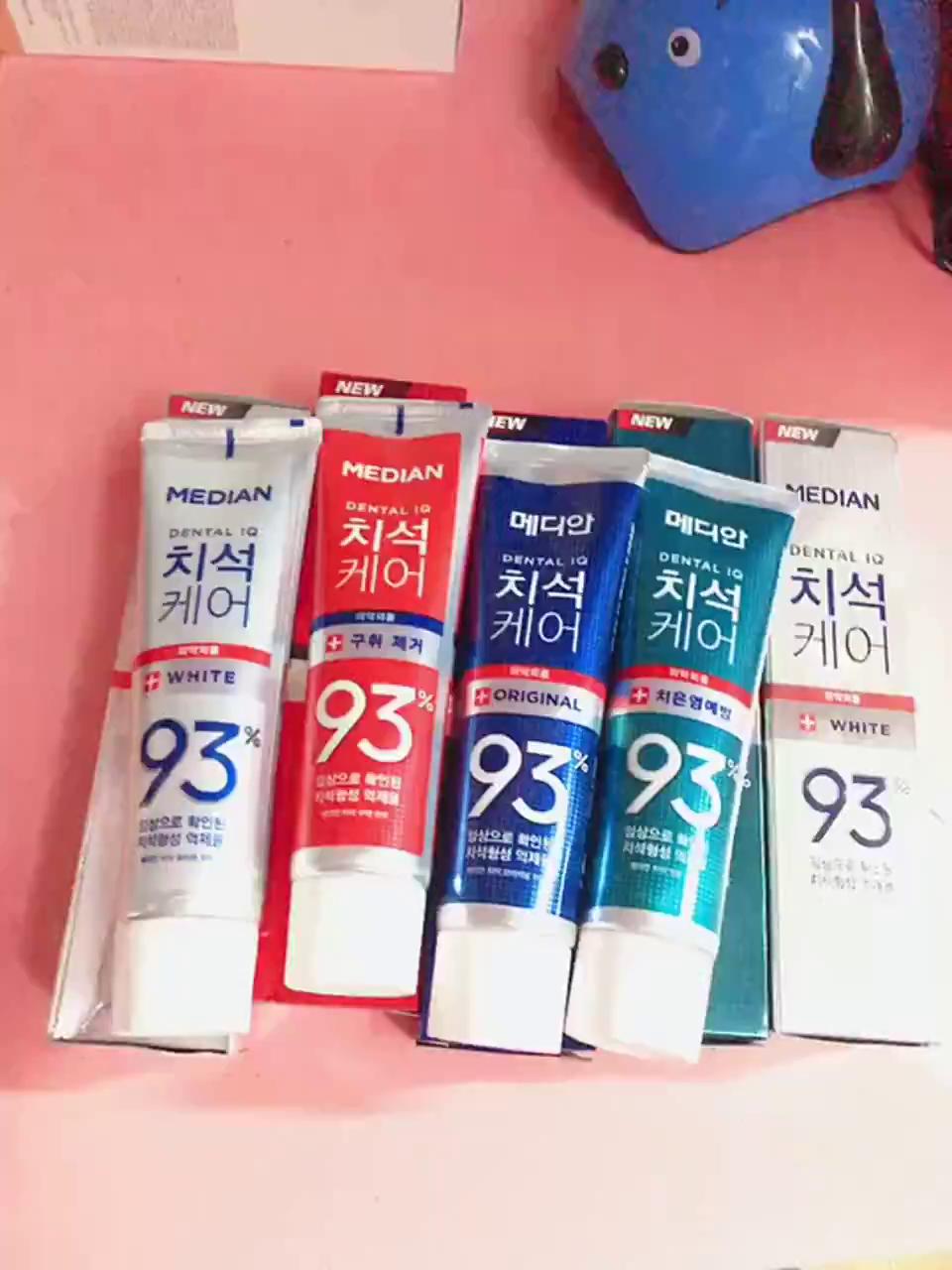 Kem đánh răng Median 93% Dental IQ Hàn Quốc 120g chính hãng - Ảnh 2
