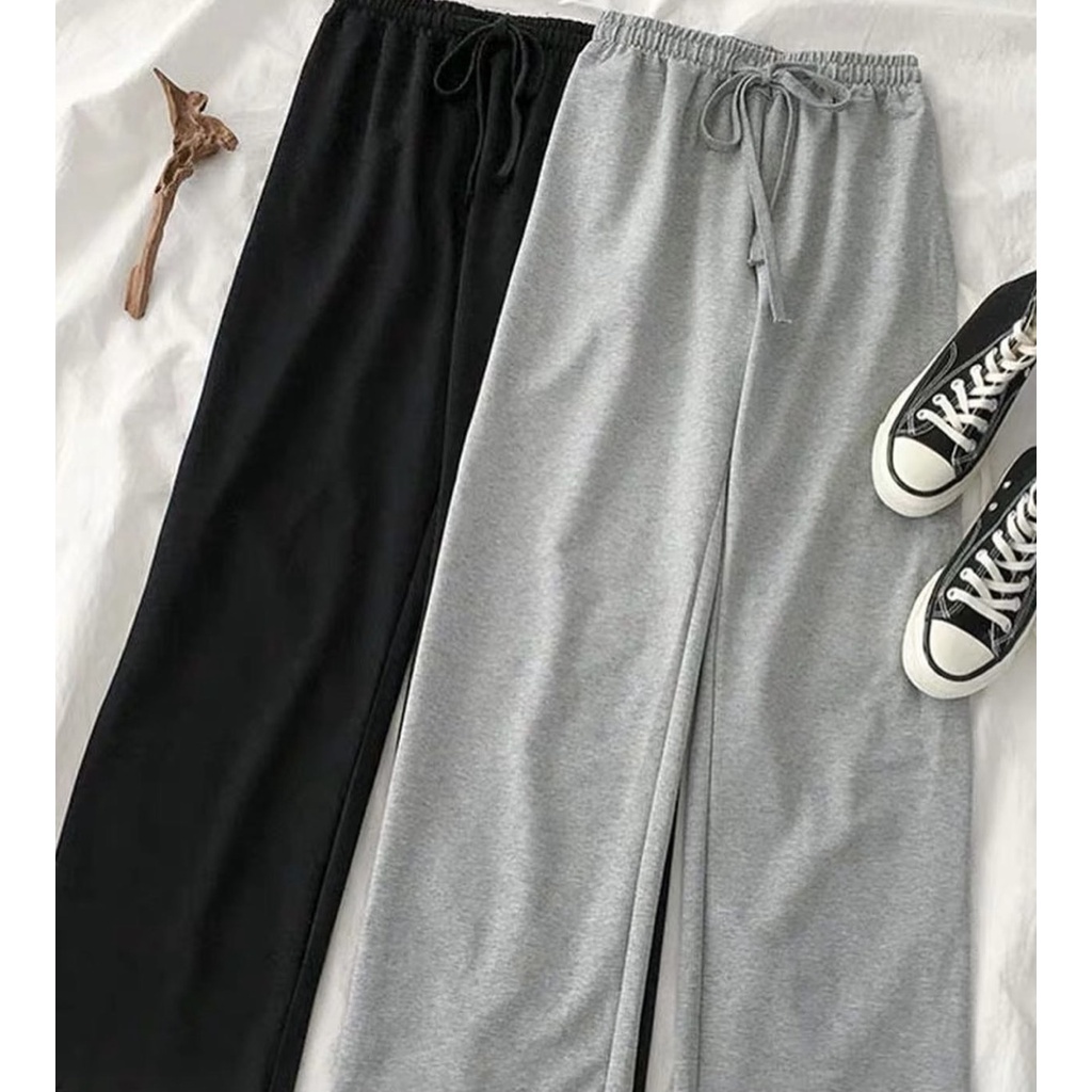 "Quần thể thao dài thun unisex ống rộng, cạp chun - Mẫu mới 2026" - Ảnh 3