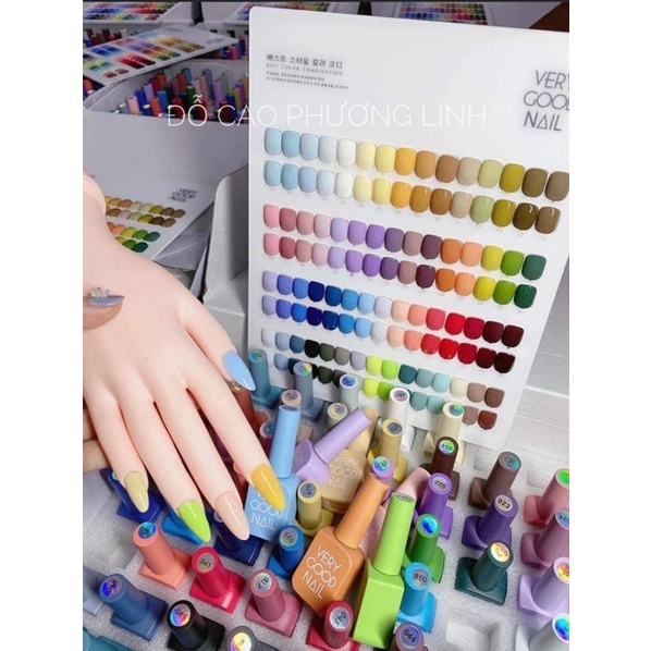 Set sơn gel very good nail 60 màu Fullbox hồng Tặng BẢNG MÀU + Base Top - Ảnh 3
